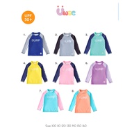 Uwae Children's Swimwear Uv Protection Swimsuit Surf two-tone Model UV395