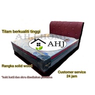 Katil Queen Bed Frame Katil Queen Bed Queen Divan Double Bed Frame Bedding Furniture Elok Katil Diva