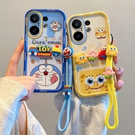 Casing Vivo X200 Fe Casing Vivo S30 Pro Mini Casing Compatible with 3D Figure Doll Casing Cute Soft 
