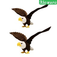 [Kloware] Plush White-headed Eagle Doll, Stuffed Toy, Eagle Doll, Home Decoration, Eagle Toy, Animal