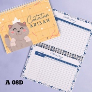 Hanabi Arisan Notebook A08