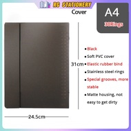 Binder notebook refillable binder cover binder notebook refillable A4 black (cover)