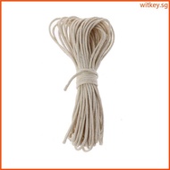 WIT 5m Rope Waxed Twisted String Thread Line For DIY Jewelry Bracelet Making 16ft 1mm Waxed Cotton Cord Macrame Supplies