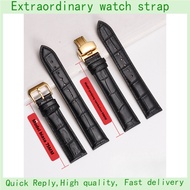 Extra Long Plus Size Genuine Leather Watch Strap For Big Wrist Fat Men For MIDO TISSOT IWC LONGINES 