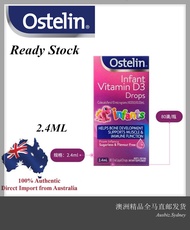 [Ready Stock EXP: 02/2025] Ostelin Infant Vitamin D3 Vitamin D Drops ( 2.4ml ) (Made In Australia)