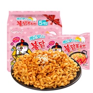 Samyang（SAMYANG）South Korea Imported Samyang Butter Flavor Turkey Noodle Instant Noodles Pink Instant Noodles5Super Spic