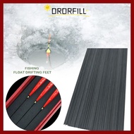 ORORFILL 10pcs Fishing Float Drifting Feet, 60cm 0.8mm~1.5mm Floats Buoy Material,  Style Fishing Bo