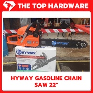 *THETOPHARDWARE* HYWAY GASOLINE HEAVY DUTY CHAIN SAW 20" HY9200