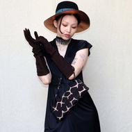 南瓜Vintage。DIESEL 黑色 緞帶 禮帽