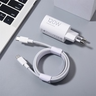 Xiaomiพุดดิ้งGan Charger 120W Turbo Fastชาร์จอะแดปเตอร์USB C PDสําหรับMi 15 11T 12T 13T 14T Redmiหมา