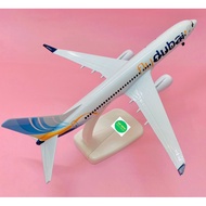 Boeing 737-800 Airplane Model “FLY DUBAI” High Quality Metal Scale 1:400 Extremely Beautiful. Toy Ai