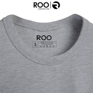 ❀ROO | Unisex Plain Round Neck T-Shirt 100% cotton