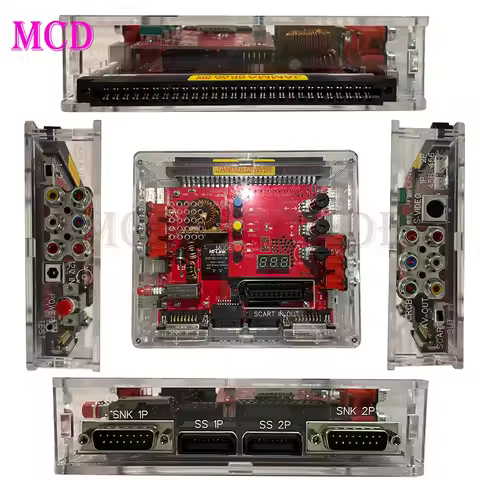 V2.0 High Power JAMMA CBOX Converter Board to Saturn DB15P Gamepad SNK SS Gamepad for Arcade SNK/IGS