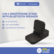 ATLAS Induction Speaker Phone Holder Multi-functional Wireless Induction Audio Playback Phone Stand