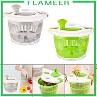 [Flameer] Fruit Washer Cooking Multiuse 360 Rotate Vegetable Dryer Vegetable Washer Dryer for Onion Lettuce Vegetables Spinach Fruit