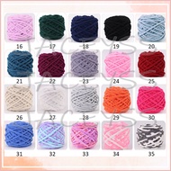 Small Roll 10g 20g 30g - Chenille Yarn Imported Towel Knitting Yarn 1 ply
