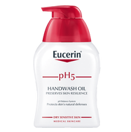Eucerin pH5 HANDWASH Oil 250ml. ยูเซอรีน พีเอช 5 แฮนด์ วอช ออยล์ เจลล้างมือ