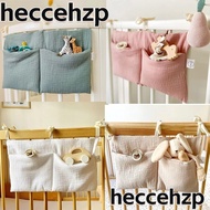 HECCEHZP Crib Hanging Bag, Multifunction Diaper Storage Storage Bag, High Quality Infant Products 2 Pockets Convenient Cot Bed Organizer