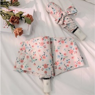Floral Automatic Folding Umbrella – Portable & All-Weather 331g