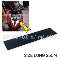 1PCS UNIVERSAL FRONT NUMBER PLATE ALLOY SIZE LONG 25CM MOTORCYCLE MOTO MOTOR NOMBOR FLAT DEPAN Y15 Y