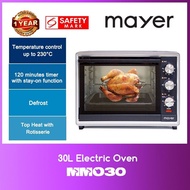 Mayer MMO30 30L Electric Oven WITH 1 YEAR WARRANTY