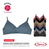 Sorex 65004 Women's Seamless Underwire Bra Medium Foam Cup A - B Size 34 - 40