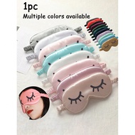 Sleep Eye Mask, Silk Eye Mask, Soft Satin Eye Mask, Elastic Strap, Nighttime Light-Blocking Eye Mask