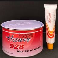 1KG NISSAN / HITARY 928 POLY PUTTY(BROWN)
