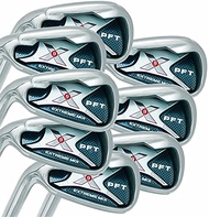 Left Handed PFT X9 Extreme MOI Iron Set Complete 8-Piece Men's Iron Set (4-SW) Steel Shaft Regular F