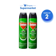[Bundle of 2] Baygon Multi Insect Killer Aerosol Spray (600ml)