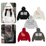 Jacket Hoodie Boxy Millon D0llar 2 Buckles Embossed 5D FAFIC Jacket Imported Fleece High Quality Hoo