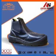 READY Sepatu Safety KINGS KWD 706X Original Kulit Asli / Sepatu Kerja
