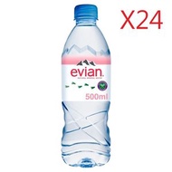 Evian [原箱] 法國天然礦泉水 500mlX24 [平行進口產品]