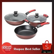 SET MEMASAK GDeal Non Stick Cookware (Set of 5)