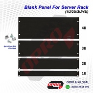 PRIMESTAR 19'' Inch Server Rack Blank Panel 1U, 2U, 3U, 4U