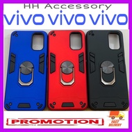 Army Hard Case Stand Holder For Vivo Y11  Y12 Y15 Y17 Y19 Y20 Y30 Y50 Y53 Y91i Y91 Y93 Y95 Y91c S1 S