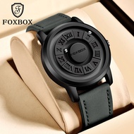 LIGE Original FOXBOX Creative Scrolling Beads Waterproof Quartz Watch Men and Women jam tangan lelak