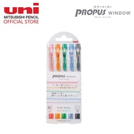 uni PROPUS WINDOW PUS-103T 5C3 - Smoke Highlighter 5pcs/set
