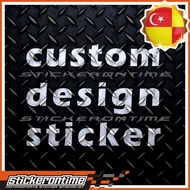 Custom make Sticker Special order Car Sticker