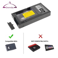 [deevoka] VHS to Vhsc Cassette Converter,Tape Adapter,Portable,Professional,Tape Converter,12 mm for