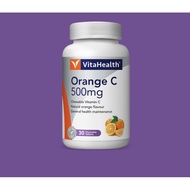 VITAHEALTH VITAMIN C 500MG (ORANGE FLAVOUR)