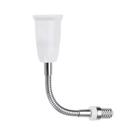 1pcs AC250V E14 to E27 Flexible Extend Bulb Base Lamp Extension Adapter Screw Holder Socket Converte
