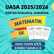 [SK] UASA 2025/2026 TAHUN 4-6 | MATEMATIK | UASA MATH | FORMAT TERBARU | SET SOALAN TAHUN 4 - 6 | KH
