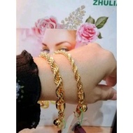 [BT5080] Rantai Tangan BERPINTAL ZHULIAN Gold Plated Bracelet Jewellery Emas Saduran Barang Kemas