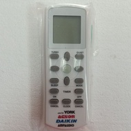 YORK DAIKIN ACSON REMOTE CONTROL AIRCOND