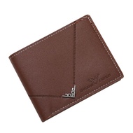 Wallet Men Short New Style Multi-Card Slot Trendy Men Ultra-Thin Wallet Youth Fashion Multi-Card Slo