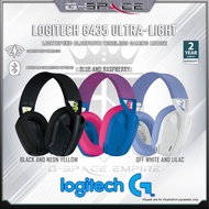 Logitech G435 Ultra-Light Lightspeed Wireless Bluetooth Gaming Headset | 2 Years Logitech Warranty