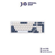 WIRELESS KEYBOARD (คีย์บอร์ดไร้สาย) REDRAGON K686 EISA PRO (WHITE-BLUE) (BLUE SWITCH RGB EN/TH)