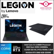 Lenovo Legion 5 15ITH6H 82JH00G2MJ 15.6'' WQHD 165Hz Gaming Laptop ( I5-11400H, 8GB, 512GB SSD, RTX 