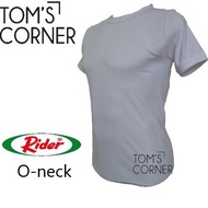 PUTIH Newest [TC] Rider White Men's T-shirt | R 222 BO NECK | R 223 BV NECK | Tomscorner
